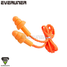 ER9262A3 CE EN352 Noise canceling soundproof Silicone Ear Plugs